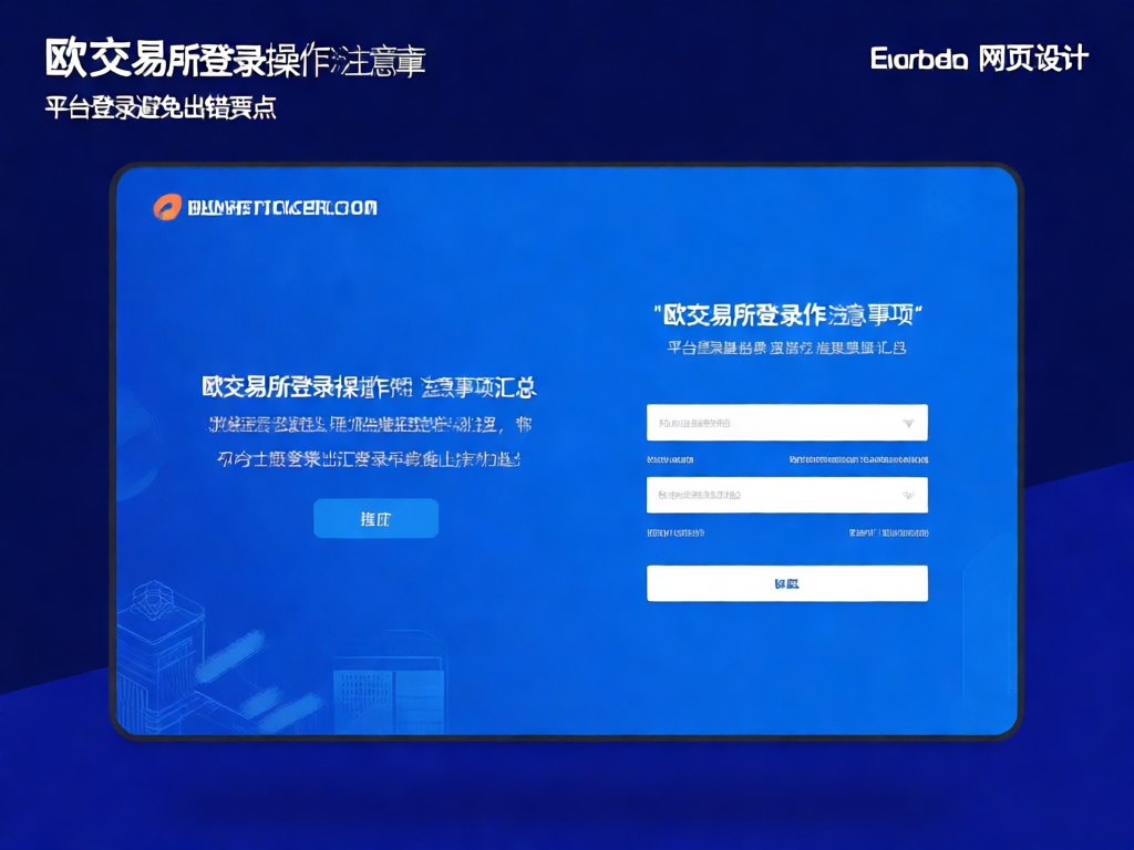 欧交易所登录操作示意图